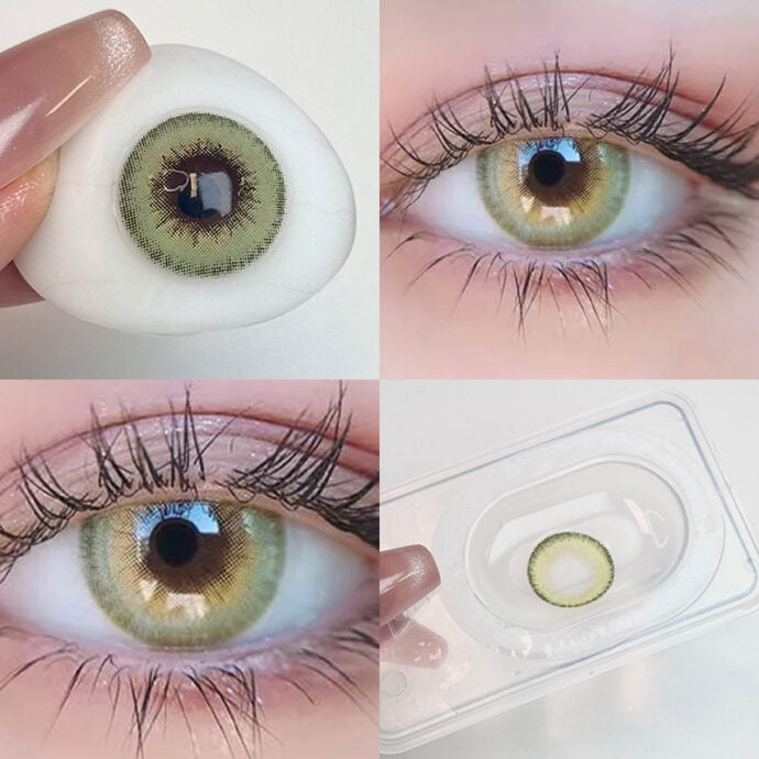 FreshTone® summer doll green color contacts