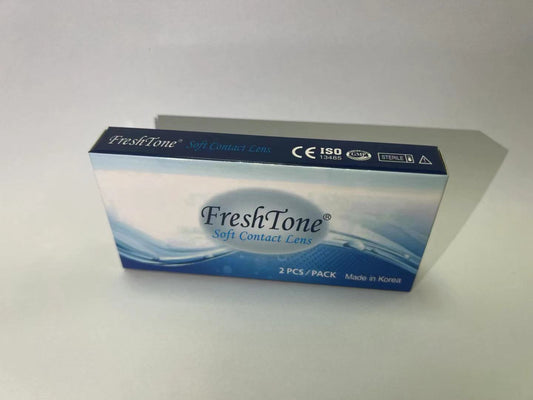 FreshTone® clear contacts with prescription for myopia