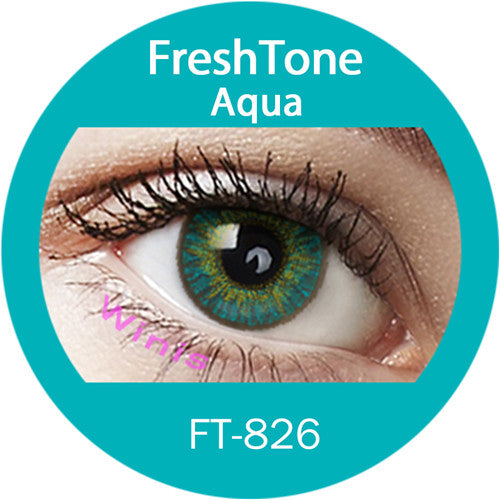 عدسات تجميلية بلون بني من FreshTone® 