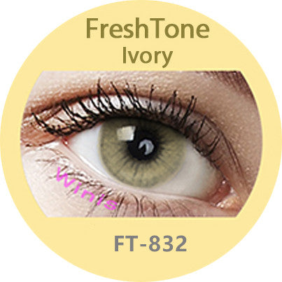 FreshTone® Super Natural Colored Contacts - Ivory Color