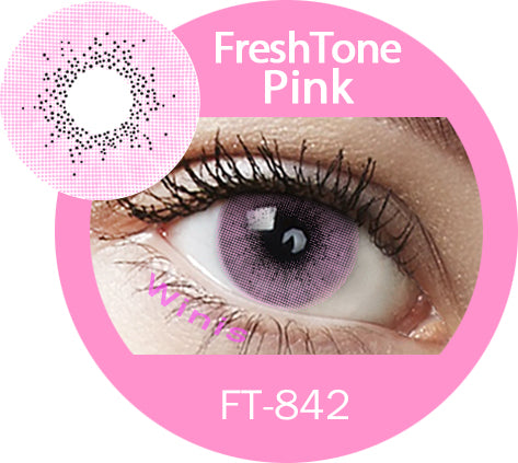 FreshTone® Pink contacts