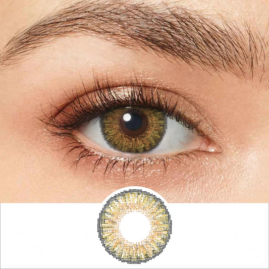 FreshTone® pure hazel cosmetic colored contacts