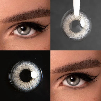 FreshTone® Dubai Gray Eye Contacts