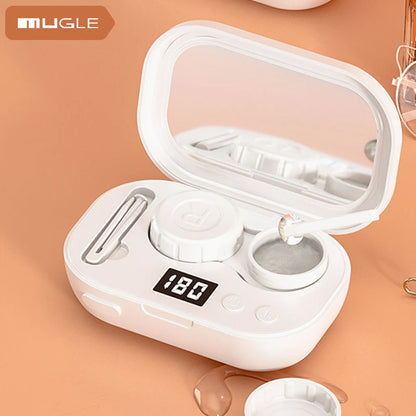 Rechargeable Ultrasonic Contact Lens Cleaning Kit - 58000Hz High Frequency