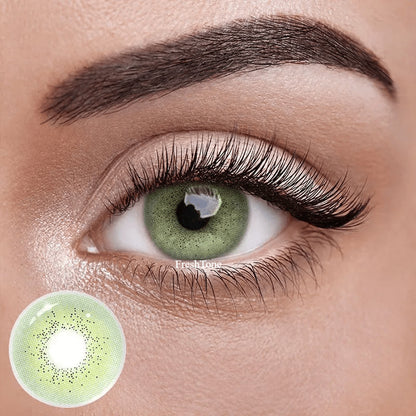 FreshTone® Eye Contacts Cosmetic Lenses - Ocean Green