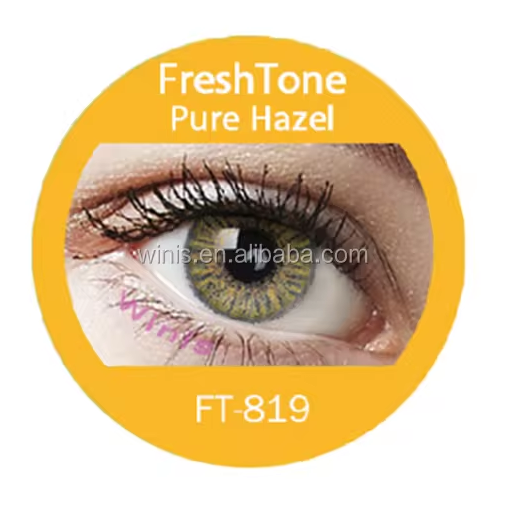 FreshTone® pure hazel cosmetic colored contacts