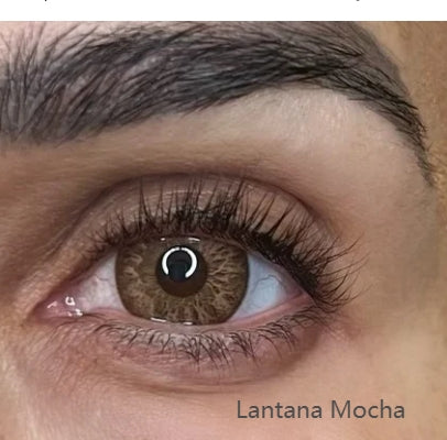 FreshTone® Lantana mocha cosmetic lens