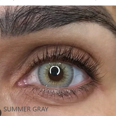 Lentilles de contact grises FreshTone® Summer Doll