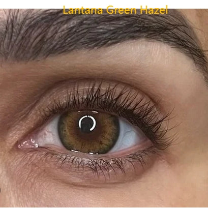 FreshTone® Lantana green hazel cosmetic lens