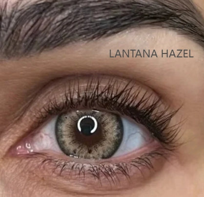 FreshTone® Lantana hazel cosmetic lens