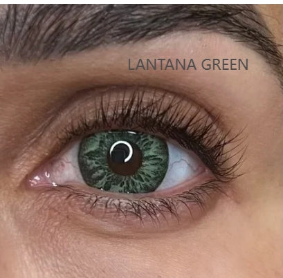 FreshTone® Lantana green cosmetic lens